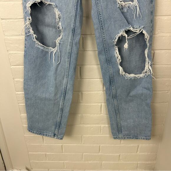 BDG Urban Outfitters High Rise Baggy Distressed Jeans Size 26 - Picture 6 of 11